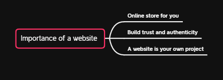 Importance of a website